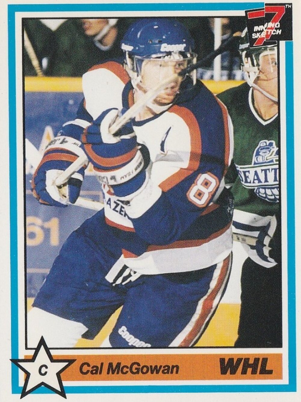 Cal McGowan Hockey Card